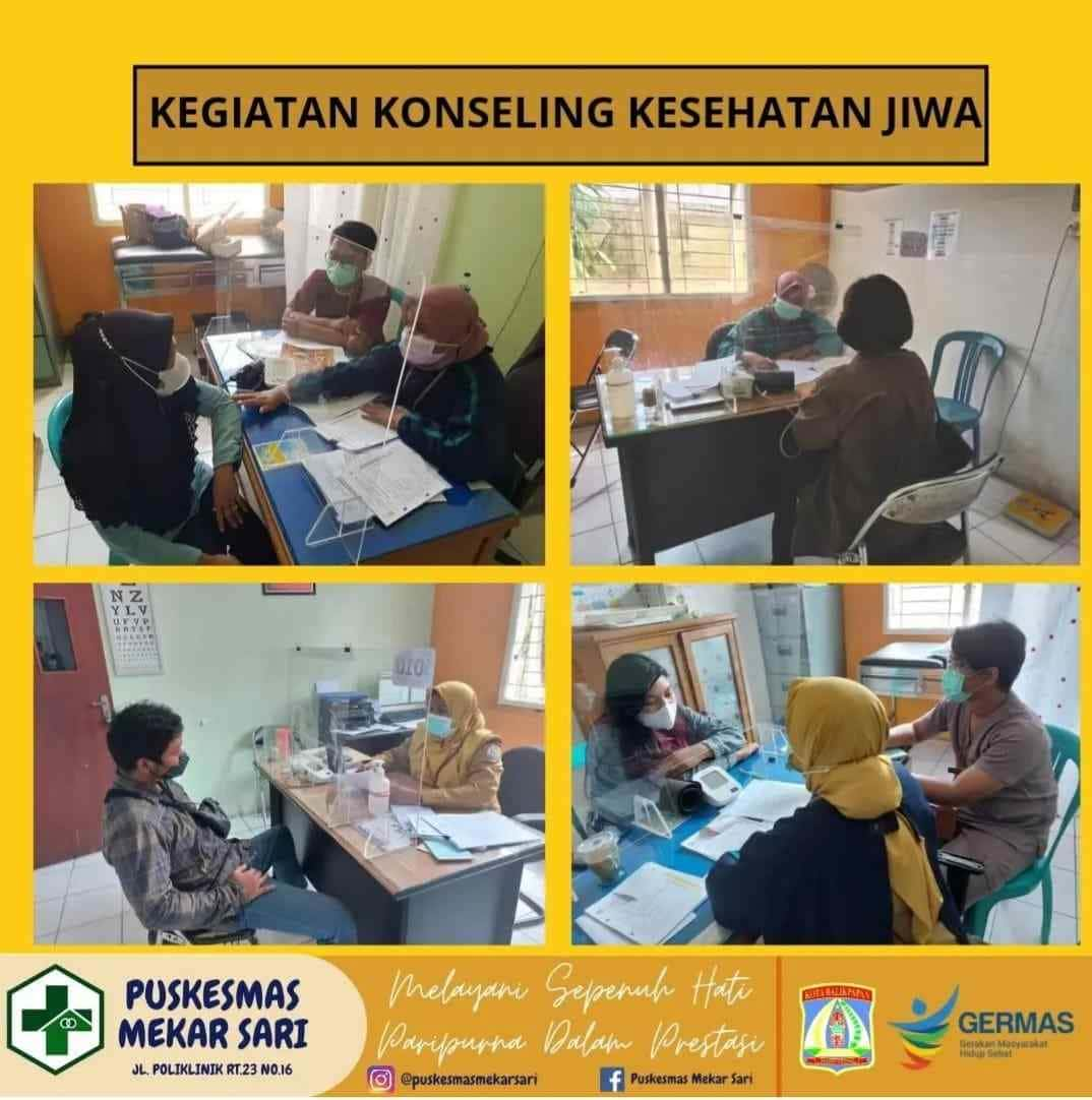 KEGIATAN KONSELING KESEHATAN JIWA